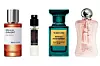 Hibiscus Mahajad by Maison Crivelli/Portrait of a Lady by Frederic Malle/Neroli Portofino by Tom Ford/Delina by Parfums de Marly