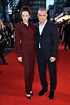 S kćeri Karsen na londonskoj premijeri filma 'Marriage Story' 2019.