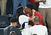 Ollie Watkins i Ellie Anderson na utakmici Engleska-Nizozemska, Euro 2024.