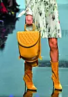 LOS ANGELES, CALIFORNIA - OCTOBER 17: A model walks the runway wearing Catch Michelle during Los Angeles Fashion Week SS/20 Powered by Art Hearts Fashion on October 17, 2019 in Los Angeles, California. (Photo by Arun Nevader/Getty Images for Art Hearts)