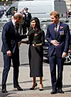 Meghan Markle, princ William i princ Harry u opatiji Westminster 2018.