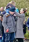 Boris Johnson sa suprugom Carrie i kćerkicom Romy Iris