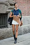 Model after Max Mara fashion show Street Style, Spring Summer 2021, Milan Fashion Week, Italy - 24 Sep 2020,Image: 559715630, License: Rights-managed, Restrictions: , Model Release: no, Credit line: Cornel Cristian Petrus / Shutterstock Editorial / Profimedia