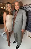 Prije desetak goina na promociji parfema u Harrodsu ugostio je i Jennifer Aniston