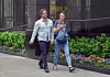 BGUK_1250180 - *EXCLUSIVE* London, UNITED KINGDOM - *EXCLUSIVE - WEB MUST CALL FOR PRICING* - British chef Jamie Oliver dons some Harry Potter looking spectacles while out enjoying a stroll with wife Jools Oliver in Mayfair. Pictured: Jamie Oliver, Jools Oliver *UK Clients - Pictures Containing Children Please Pixelate Face Prior To Publication*,Image: 373617554, License: Rights-managed, Restrictions: , Model Release: no, Credit line: DASA / Backgrid UK / Profimedia
