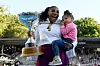 AUCKLAND, NEW ZEALAND - JANUARY 12: Serena Williams of the USA celebrates with daughter Alexis Olympia after winning the final match against Jessica Pegula of USA at ASB Tennis Centre on January 12, 2020 in Auckland, New Zealand. (Photo by Hannah Peters/Getty Images)