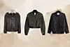 jakna s krznom The Frankie Shop (235 eura)/ pilotska jakna od umjetne kože Bershka (35,99 eura)/ oversized jakna od umjetne kože Bershka (49,99 eura)