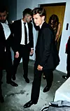 Austin Butler i Kaia Gerber u backstageu dodjele Zlatnog globusa.