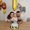 Prvi rođendan proslavili su u troje, a velika proslava s obitelji i prijateljima tek slijedi