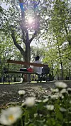 Trenutačno su Damjana i Noa u fazi kada se obožavaju igrati u parkićima