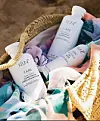 Keune Care Sun Shield linija s esencijalnim mineralima i shea maslacem djeluje kao štit od sunca.