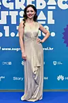 Zagreb, 260118. Slavonska avenija 6. U dvorani Kornati odrzan je 65. Zagrebacki festival na kojem su nastupili mnogi glazbenici, a pobijedila je Vanna. Na fotografiji: Ana Opacak. Foto: Darko Tomas / CROPIX