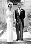 Vojvoda od Windsora na dan vjenčanja s Wallis Simpson