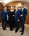 Braća Ivan i Luka Marinović s roditeljima Brankom i Željkom