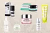Vitaminski serum RA s retinaldehidom Olival (179 kn)/ glinena maska koja smiruje i čisti Skintegra Volcanica (114 kn)/ hidratantna krema Clinique Moisture Surge Intense (209 kn)/ serum s hijaluronom Dr. Barbara Sturm (712 kn)/ krema za područje oko očiju s avokadom Kiehl's (219 kn)/ booster za njegu Eucerin Hyaluron-Filler Vitamin C (150 kn)/ nježno mlijeko za čišćenje kože Milk (12 funti)