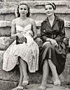 Maria Callas i Athina Onassis, Aristotelovom suprugom u Grčkoj, 1959.