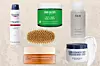 Sprej za nadraženu i suhu kožu Eucerin Aquaphor (124 kn)/intenzivni maslac za tijelo za suhu i vrlo suhu kožu Weleda Skin Food; Notino (96 kn)/ hranjivi piling za tijelo Nuxe Rêve de Miel; Notino (145 kn) /nježni gel za tijelo OUAI; Revolve (174 kn)/ četka za suho četkanje tijela Dr. Barara Sturm (187 kn)/ ultrabogata krema za tijelo L'Oocitane (281 kn)