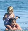 Malibu, CA - *EXCLUSIVE* - Leonardo DiCaprio cools off in the ocean while enjoying a fun summer day at the beach with his family in Malibu. BACKGRID USA 14 AUGUST 2020,Image: 552613138, License: Rights-managed, Restrictions: , Model Release: no, Credit line: RMBI / BACKGRID / Backgrid USA / Profimedia