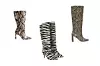 Čizme s efektom zmijske kože Mango 314,90 kn (prije 449,90 kn Čizme s uzorkom zebre Isabel Marant 833 eura (prije 1190 eura), Mytheresa Čizme s uzorkom zmijske kože Zara 399,90 kn (prije 499,90 kn)