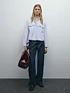 Massimo Dutti kratko rezana košulja od 100 % pamučne tkanine (69,95 eura)