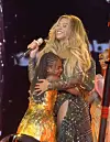 Beyoncé s malom Runi koja se rasplakala na turneji Cowboy Carter, prvoj na kojoj i ona nastupa, uz sestru Bluje Ivy