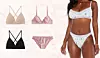 H&M komplet dva push-up grudnjaka bez žice - 19,99 € // &Other Stories grudnjak bez žice i gaćice - 25 € + 17 € // Savage x Fenty pamučni bralette i pamučne visoke gaćice - 190,86 kn + 114,37 kn