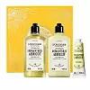 Osmanthus set donosi parfemski gel za tuširanje, mlijeko za tijelo i kremu za ruke svježeg voćno-cvjetnog mirisa