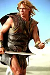 Brad Pitt u spektaklu ‘Troja‘ 2004.