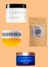 Hidratantna pjena protiv celulita Ziaja Baltic Home Spa Fit Mango (70 kn)/krema s guaranom za poticanje cirkulacije Sol De Janeiro Brazilian Bum Bum Cream; Cult Beauty (155 kn)/ piling za tijelo od kave BodyBoom Active Charcoal; Notino (74 kn)/njegujuća krema za stimulaciju obnavljanja kože Augustinus Bader The Body Cream; Cult Beauty (130 funti)