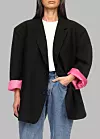 The Frankie Shop crni oversized sako (211 eura)