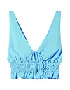 Pamučni top, 139,90 kn, BERSHKA