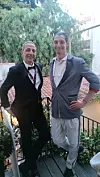Edvin Liverić i redatelj filma Maksim Nakonechny