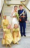 Princeze i prinčevi imaju službene obaveze od malih nogu - na vjenčanju Pietera-Christiaana, sina nizozemskog kralja, s Anitom van Eijk, bili su djeveruše i djeveri
