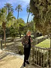 Anu Petričić Gojanović vegetacija palače Alcazar podsjetila je na otok Vis.