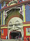 Ulaz u lunapark u Melbourneu.