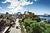 Looking down George Street, The Rocks, Sydney