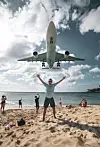 Domagoj je bio na plaži Maho iznad koje zrakoplovi lete nevjerojatno nisko