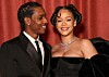 Mandatory Credit: Photo by Chelsea Lauren/Shutterstock for HFPA (13707319aa) A$AP Rocky and Rihanna 80th Annual Golden Globe Awards, Inside, Beverly Hilton, Los Angeles, USA - 10 Jan 2023