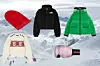 Pletena kapa Max Mara (97 eura)/ pletena majica Isabel Marant (trenutno rasprodano)/ jakna od flisa The North Face (330 eura)/ nepropusna jakna Zara (169 eura;1273,30 kn)/ skijaške naočale Prada