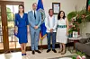 Kate i William s premijerom Johnnyjem Briceñorom i njegovom suprugom Rosanom.