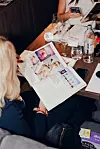 Gosti su jedva čekali prolistati novo izdanje Gloria Glow magazina