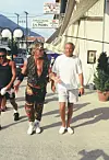 Mickey Rourke i Thierry Roussel na grčkom otoku Lefkada