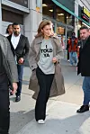Zendaya u New Yorku u majici 'I TOLD YA'