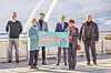 Članovi Rotary Cluba 1242 Zagreb - Frano Ridjan, Domagoj Kamenski, Domagoj Lukačin i Michael Markota te doc. prim. dr. sc. Vladimira Vuletić iz KBC-a Rijeka i socijalna pedagoginja Vesna Žilić.