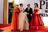 Meryl Streep, s Emily Blunt, Stanleyjem Tuccijem i Anne Hathaway na njujorškoj pšremijeri filma ‘Vrag nosi Pradu 2‘