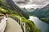 Pogled na mjesto Geirangerfjord u Norveškoj