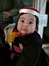 Četveromjesečna Mara Lasić bila je najmlađa sudionica ovogodišnje Feste svetog Vlaha.