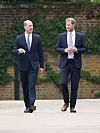 William i Harry na otkrivanju kipa princeze Diane.