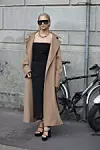 Caroline Daur 2023. prije Max Mara revije
