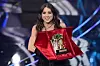 Mandatory Credit: Photo by Marco Alpozzi/LaPresse/Shutterstock (14341445ba) . Entertainment. (Photo by Marco Alpozzi/Lapresse) 74th SANREMO Music Festival 2024 - Day 5 - The Winner, Italy, - - 11 Feb 2024